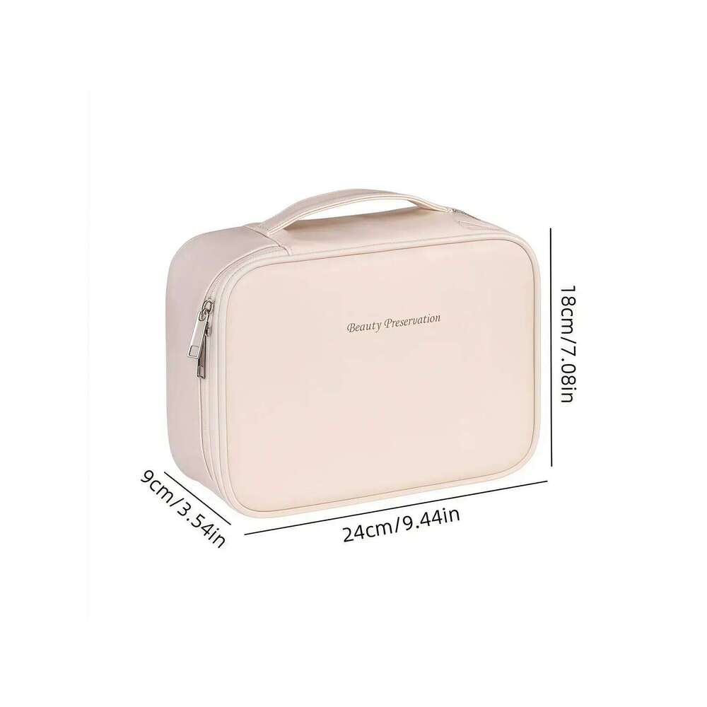1PC Autumn and Winter new free partition Storage Bag, large capacity, high-end feel, portable travel cosmetics case XJ260310