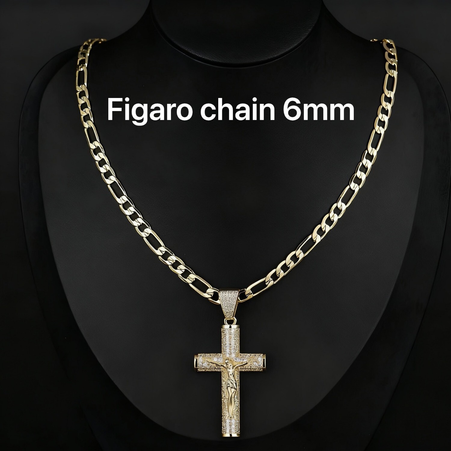 2026 New Designer Luxury Brand Large Cross Pendant Full Diamond Zircon Buckle Electroplated Gold Cuban Chain Fashion Hip Hop Necklace Free Shipping Wh