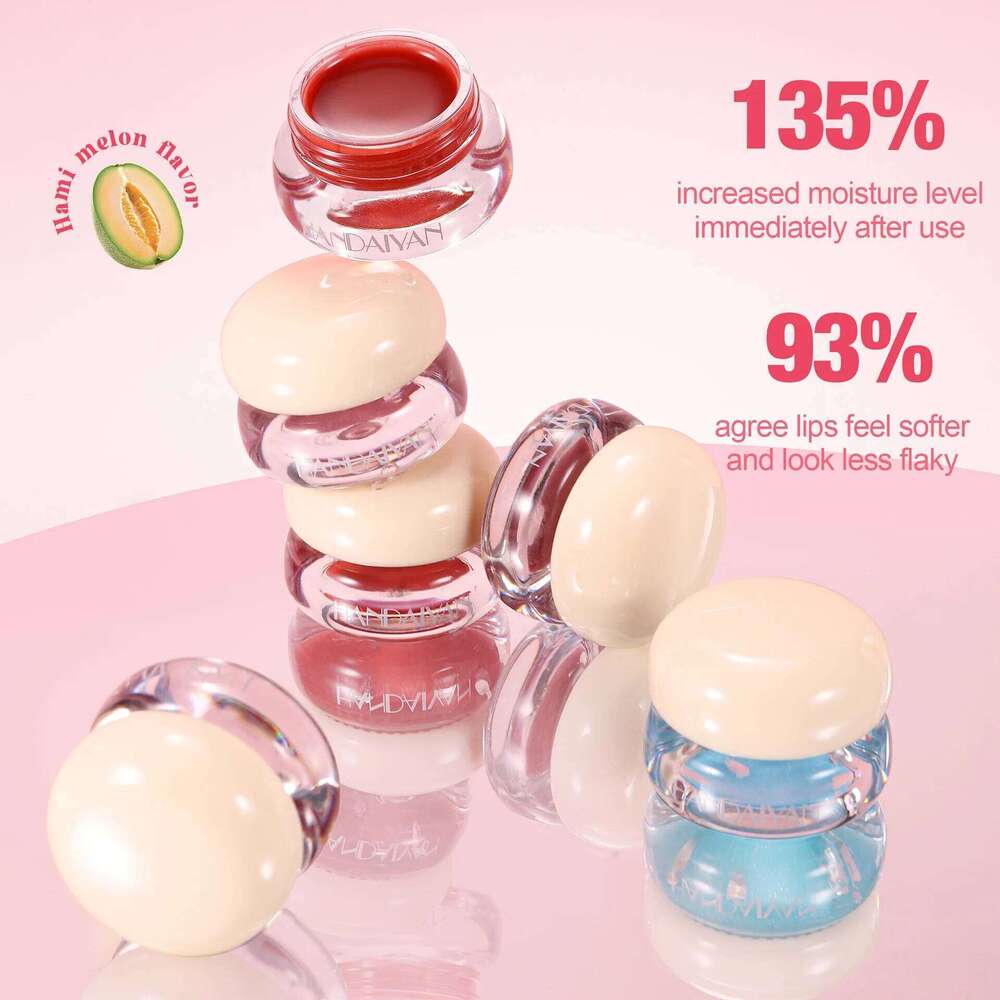 4-Color Jelly Lip Gloss - Hydrating Mirror Shine with Pearl Glow, Non-Sticky Plumping Formula for Juicy Voluminous Lips Z260310