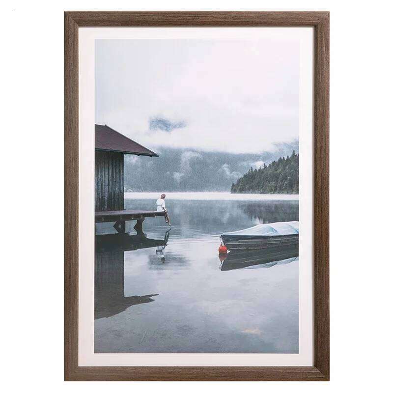 Diy Wooden Large Shadow Box Photo Wedding Diamond Painting Minimalist Vintage Bilderrahmen Wall Frame Decoration H260310 - view 7
