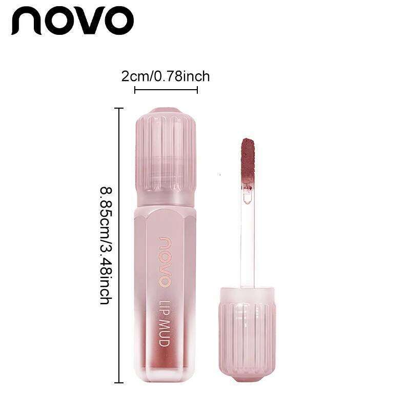 Matte Silky Velvet Lipstick, Creamy Texture, Long Lasting High Impact Color, Waterproof, Non-Stick Cup, Lip & Cheek Dual-Use, Z260310
