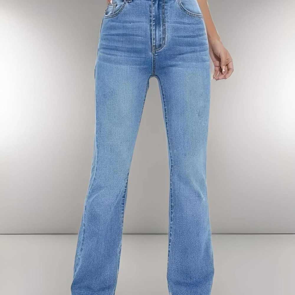 New womens hot jeans slimming European and American style casual versatile high waist washed Denim trousers for women M260310