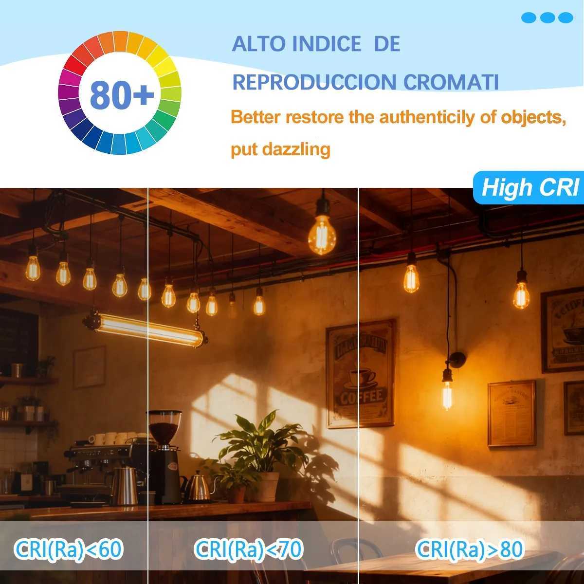 2PCS Retro Edison Light Bulb E27 E14 B22 220V A60 G45 ST64 G80 G95 G125 Filament Vintage Ampoule Incandescent Bulb Edison Lamp H260310