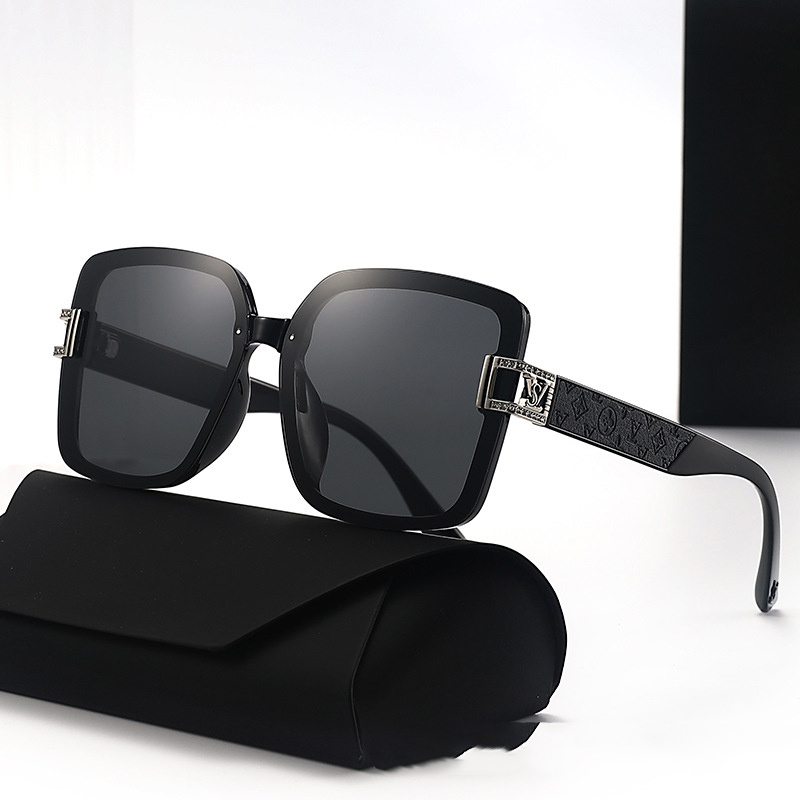 Free shipping 2026 New Fashionable Cut Edge Semi-Framed High-Quality Trendy Minimalist Sunglasses Top-grade plain