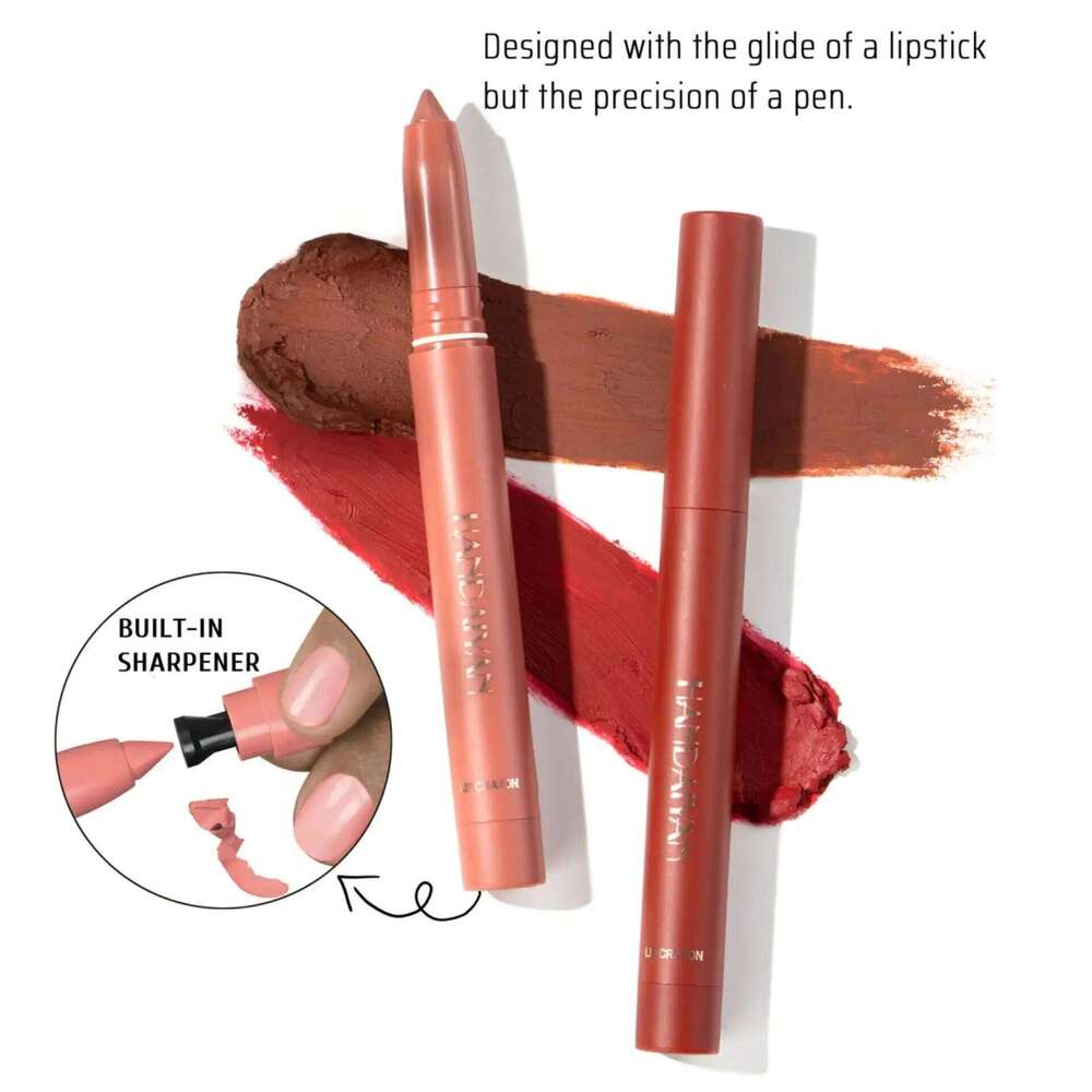 12 Colors Matte Lipstick Set Long Lasting Hydrating Lip Liner Crayon Kit Non Sticky Lightweight Professional Cosmetic Z260310