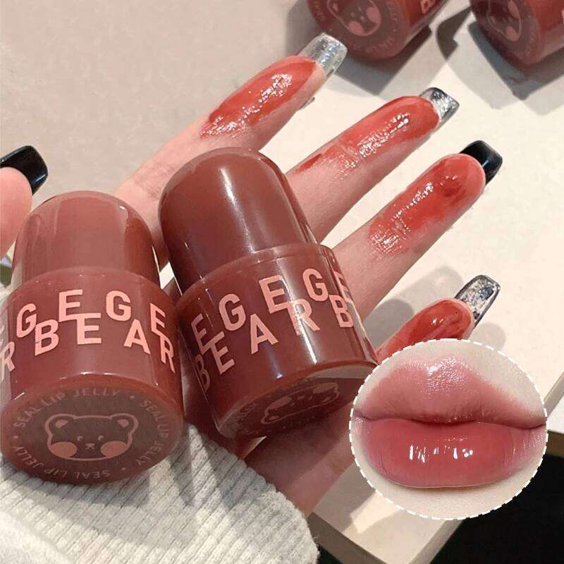 Moisturizing Seal Frozen Water Mirror Lipstick Lasting and non-fading Jelly beep Lip glaze Z260310