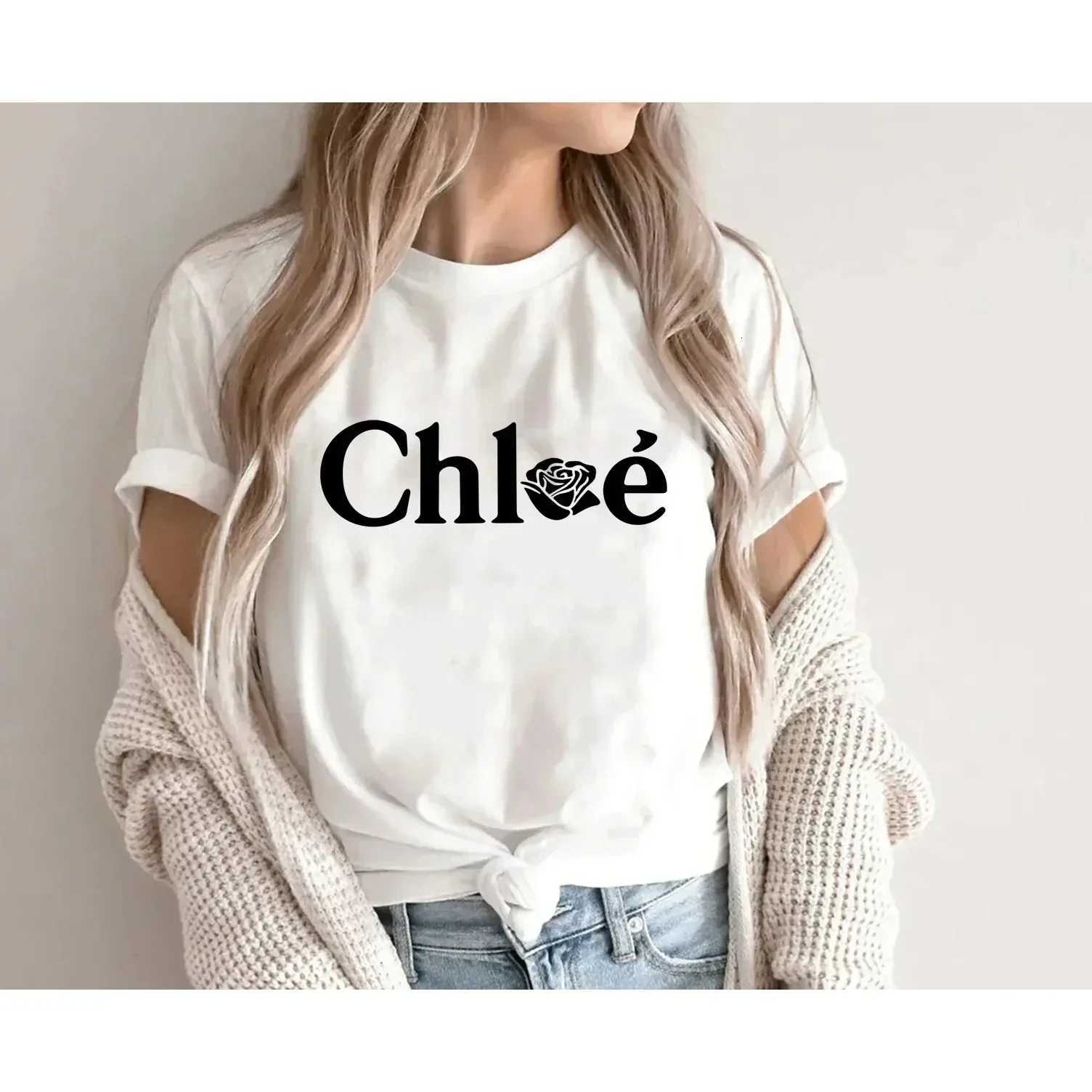 High Quality T-shirt 2025 Luxury Alphabet Print T-shirt Fashion Graphic Womens Top Street Womens Shirt women clothingT260310