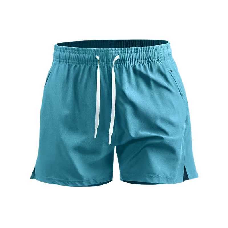 Summer Mens Sport Workout Shorts Quick Dry Athletic Shorts Lightweight Running Shorts with Pockets Gym Beach Pants N260310