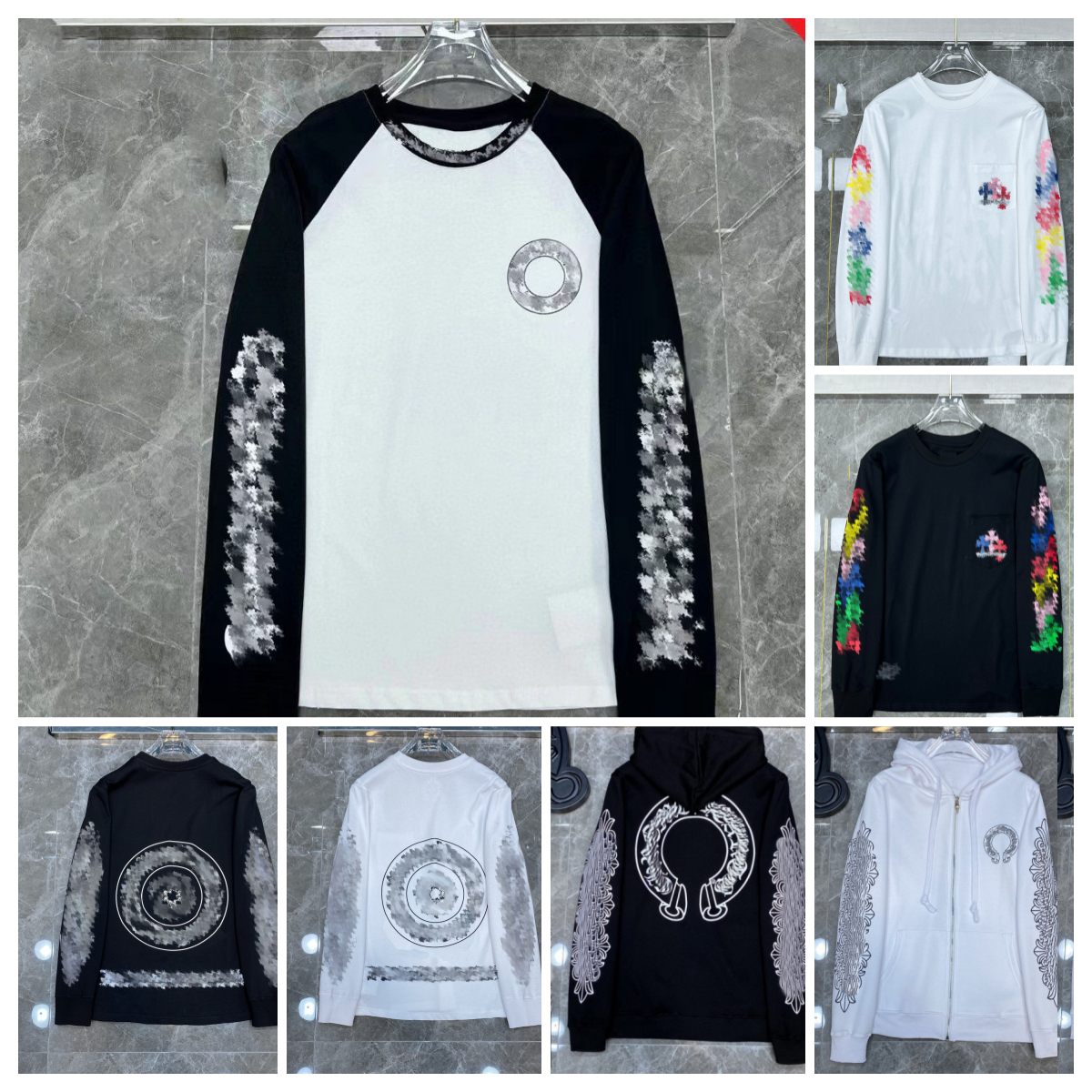 hoodies designer designer hoodie men 10a designer clothes men designer hoody hoodies for men mens graphic hoodie letter chrome hoodie long sleeves Chrome Hoodie