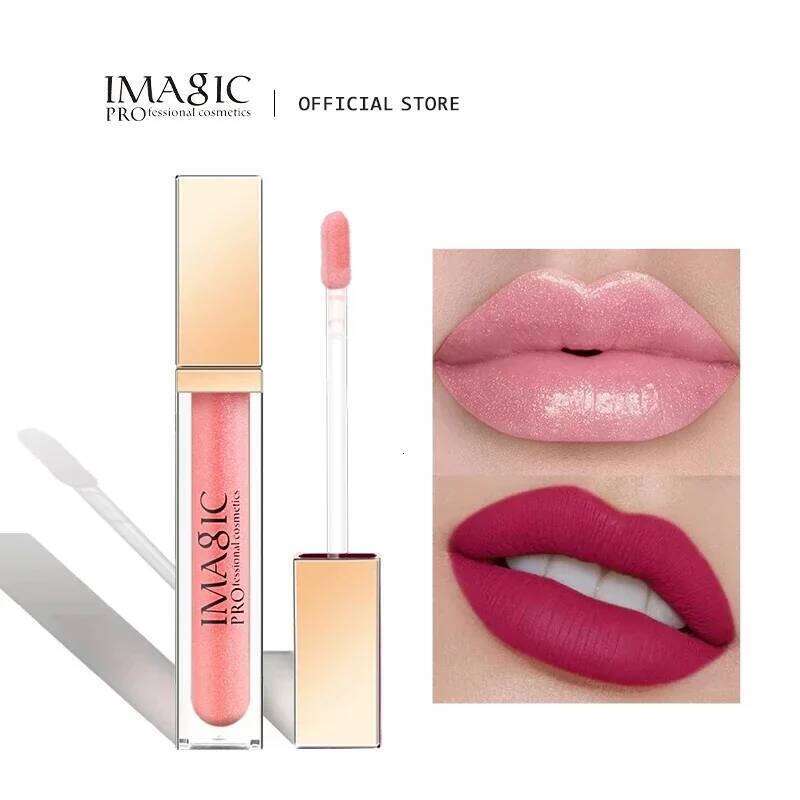 IMAGIC new waterproof and moisturizing velvet matte lasting lip gloss ladies cosmetics 20 colors Z260310