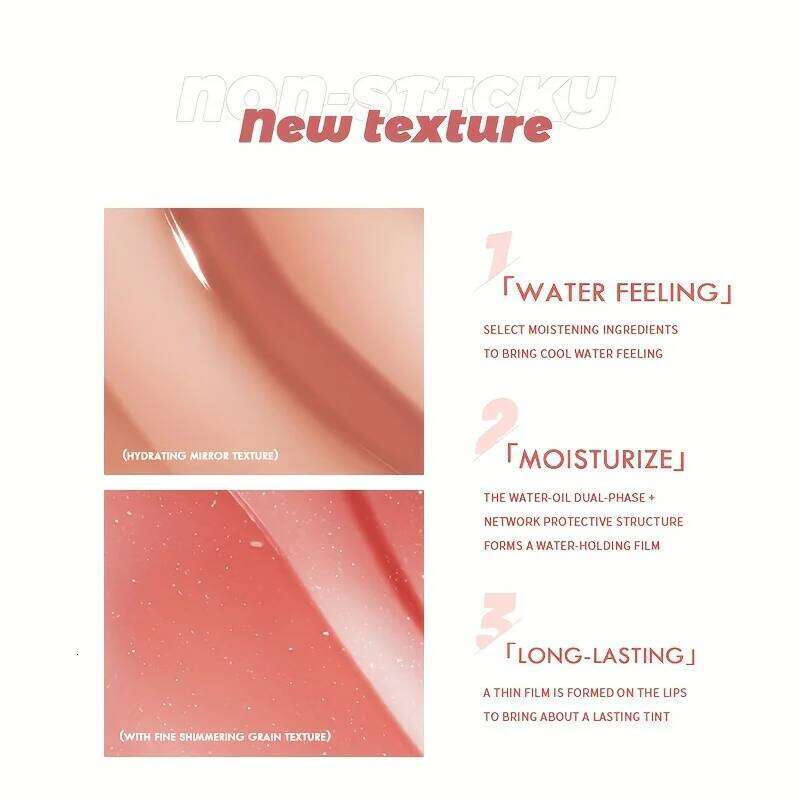 8-Colors Glitter Liquid Lipsticks, Diamond Shiny Smooth Gloss, Long Lasting Waterproof High Pigmented Lip Gloss Girls Gifts Z260310