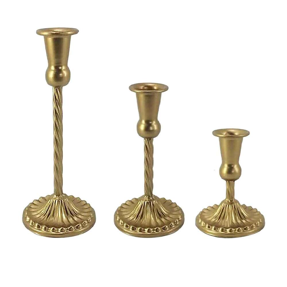 Candle Holder Candelabrum Tabletop Candelabra Metal Candlestick Decorative Ornament for Festival Banquet Parties Wedding Home H260310