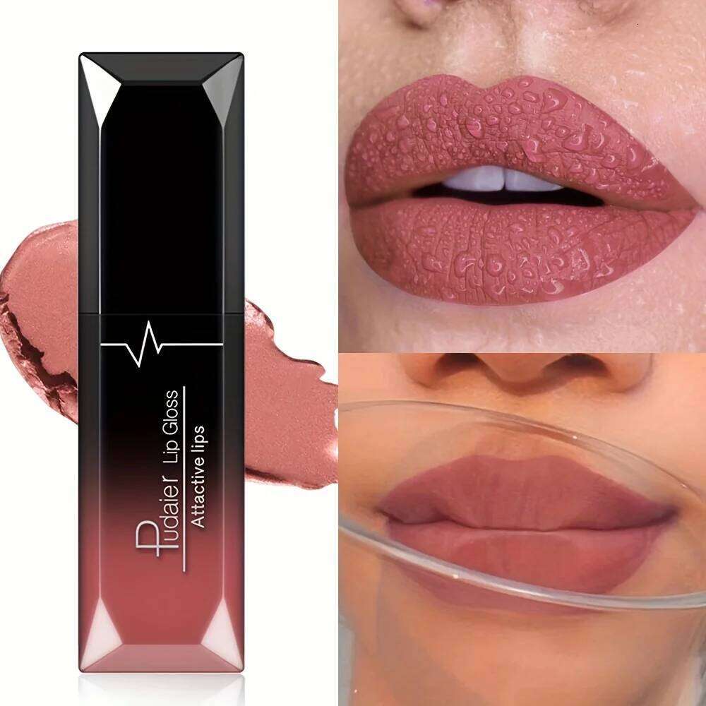 Velvet Matte Liquid Lipstick Waterproof 17 Long Lasting Colors Non Stick Cup Kissproof Smooth Soft Lip Tint for Girls Z260310