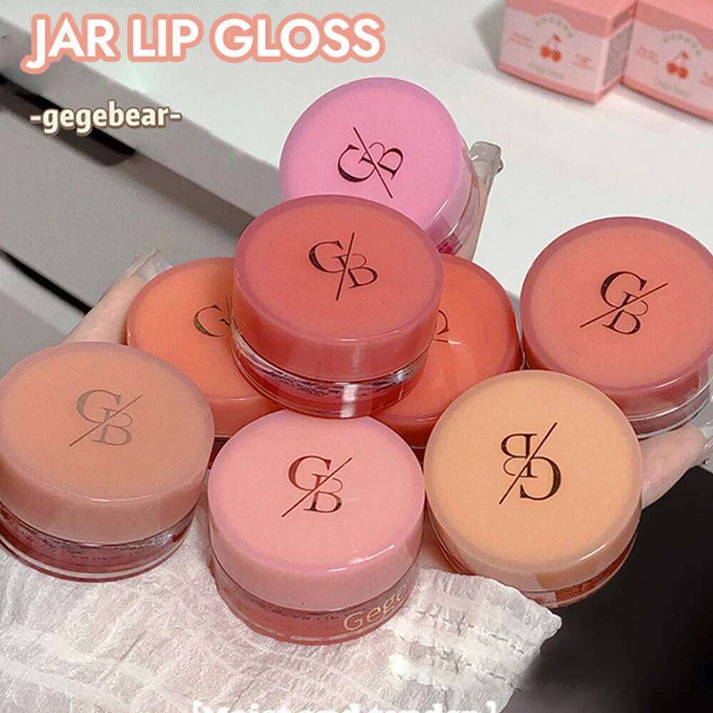 Gege Bear Gloss Moisturizing Lipstick Long Lasting High color rendering Women Lip Tint Face Makeup Z260310