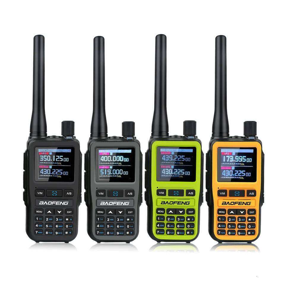 Baofeng UV-5R Mini Dual PTT Walkie Talkie 5RMINI Air Band Rx 5W Compact VOX FM Amateur Radio Type-C Charge 26Y0311
