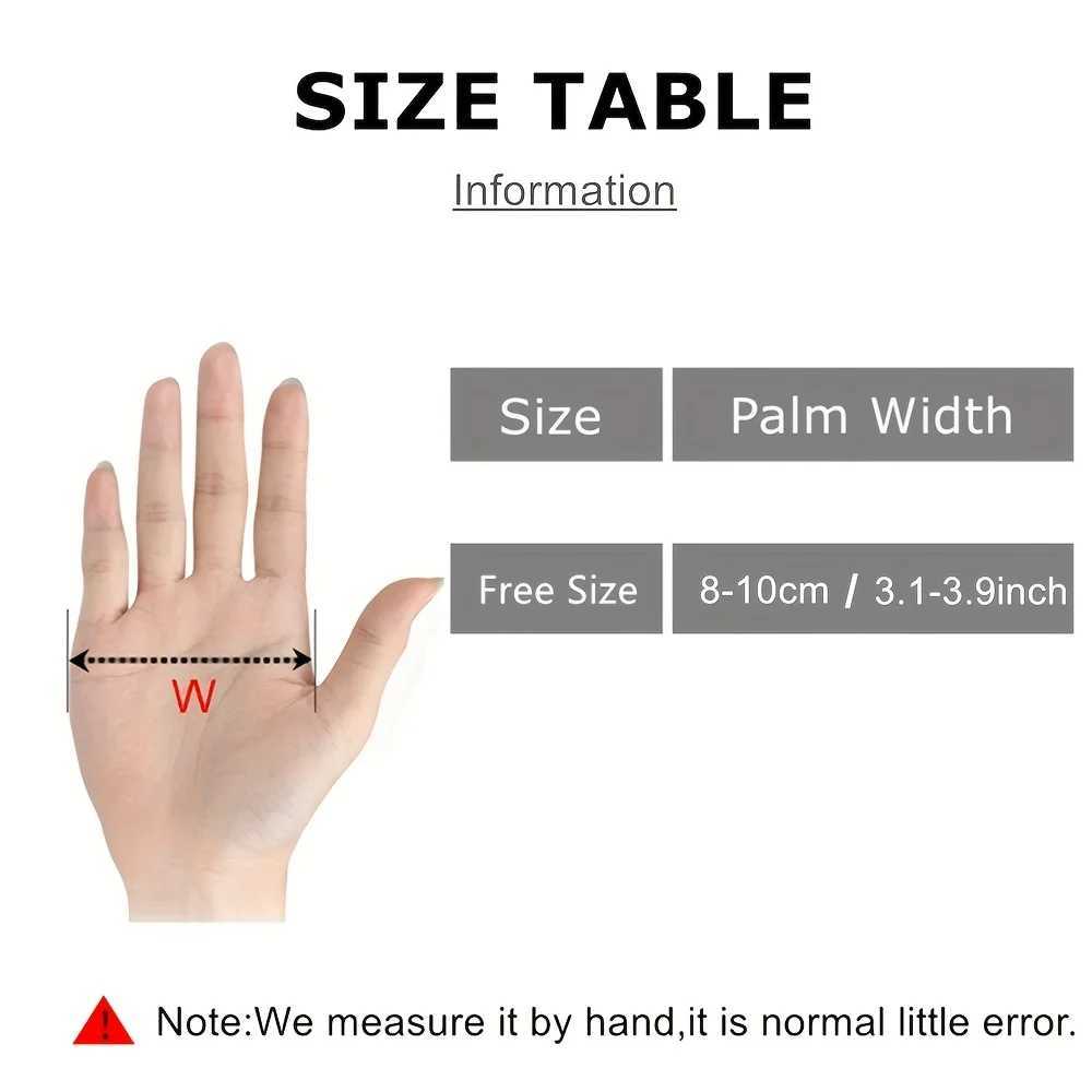 1Pair BreathableNon-Slip GlovesTouchscreen-Compatible FingertipsDesigned for Outdoor Sports Suitable for Both Men and Women M260311