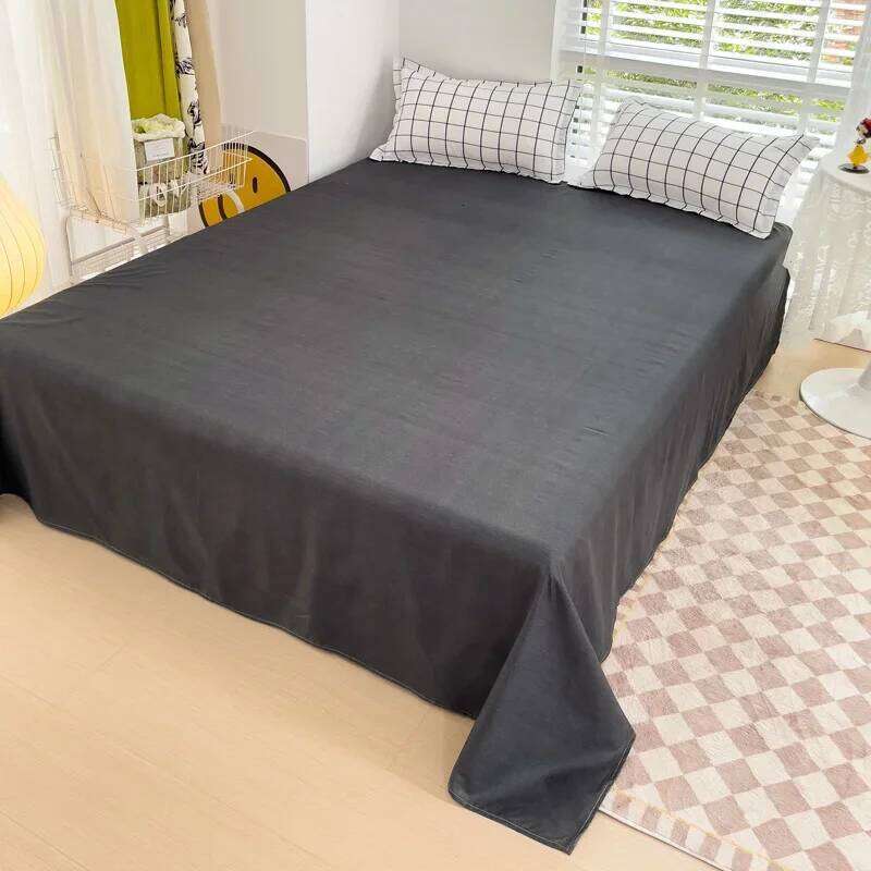 Nordic Lattice Duvet Cover Sets NO Filler Simple Boy Adults Bedding and Pillowcase Sheet Single Twin Double Size Bed Linens H260311