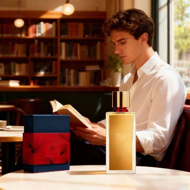 TILIA Luxury Niche Perfume 100ML - Fresh Linden Blossom Green Woody Fragrance, Long Lasting Unisex Scent for Day & Office Z260311