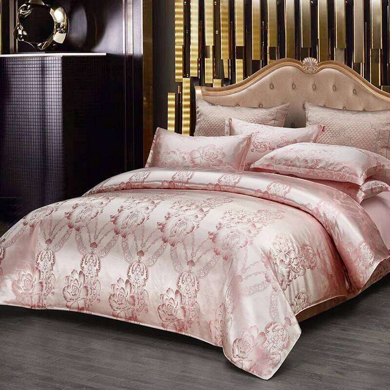 3pcs Duvet Cover and Pillow case Set No Filling,European Light Type Skin-Friendly Soft Fabric,For Family bedroom Bedding H260311