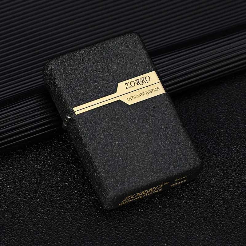 Kerosene Lighter Double-headed Copper Copper Shell Windproof Hot-selling Can Be d with Box N2603111