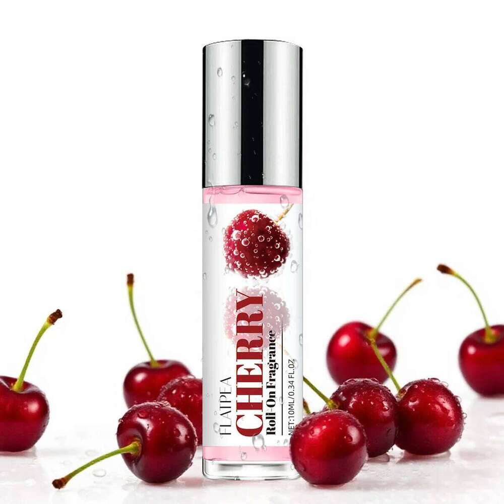 10ML Cherry Perfume Rollerball Durable Long-Lasting Fragrance Eau De Parfum Portable Fruity Scent Perfumes Oil New Year Gift Z260311