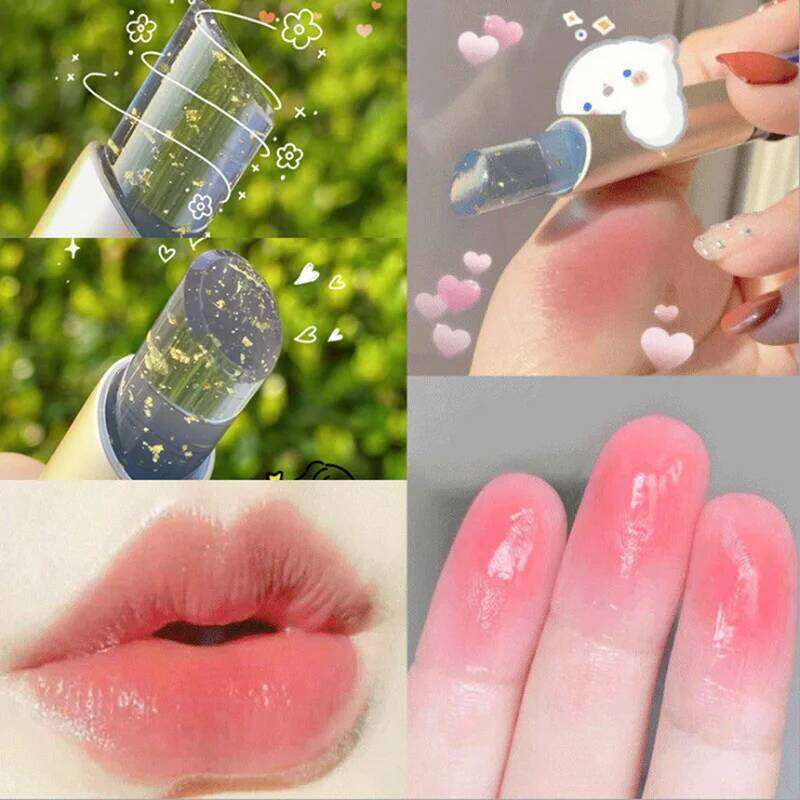 24K Balm Rose Essential Golden Oil Moisturizing Lipstick Food Grade Fomula Color Changing Lip Care Gifts W260311