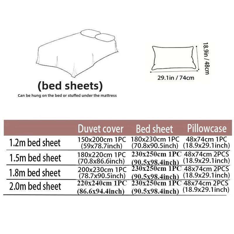 New Rabbit Fur Thickened Milk Velvet Duvet Cover Set Machine Washable Soft SkinFriendly Warm Bed Sheet for Home and Hotel H260311