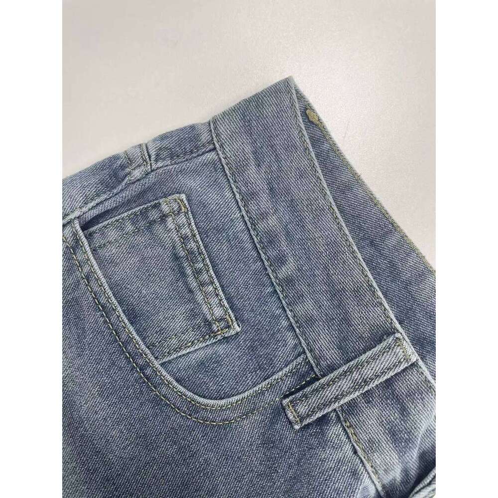 Men's Baggy Jeans Relaxed Fit Loose Straight Leg Trousers for Casual Streetwear Daily Oversized Denim Pants Z260225