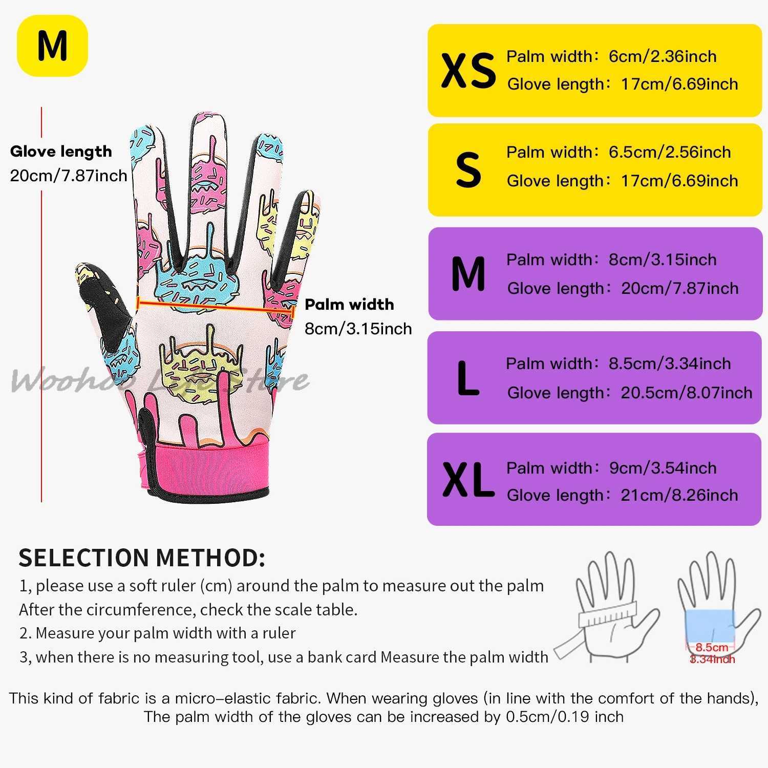 Unisex Lightweight Outdoor Gloves Breathable Full Finger Durable Grip for Disc Sport And Cycling Comfortable Design M260311