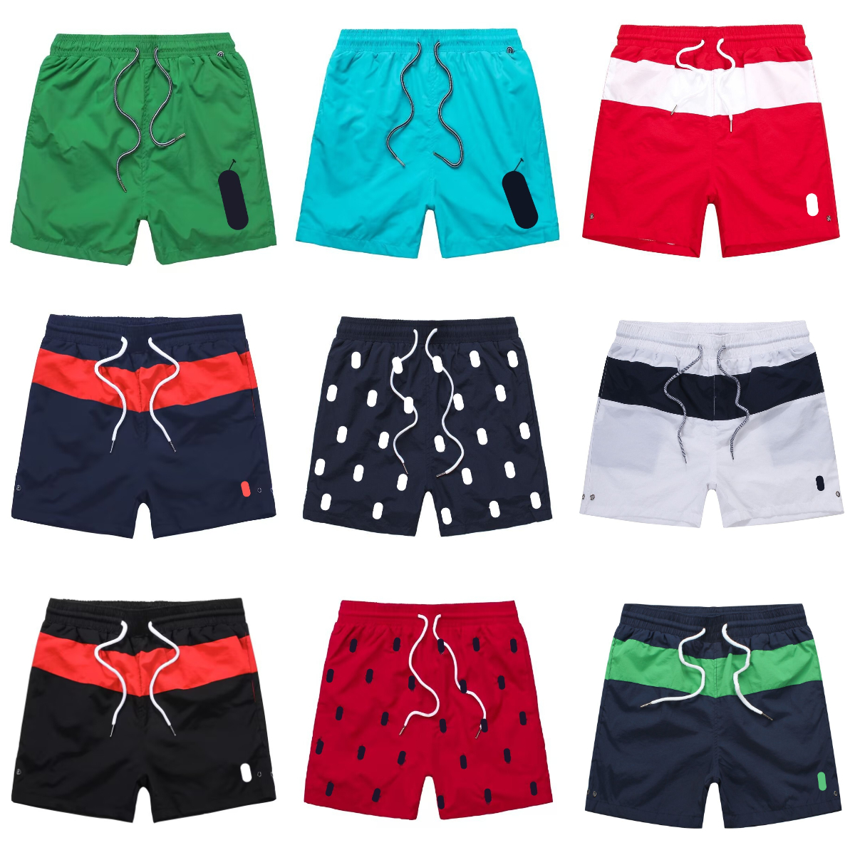 Designer brand mens shorts polo short luxury men s short sport summer women trend pure breathable short-clothing Loose Size Large 2XL/3XL