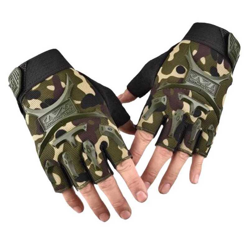 Kids Tactical Sports Gloves Protection AntiSlip Training Cycling Climbing Gloves for Children Outdoor Camping Boy Girl Gloves M260311