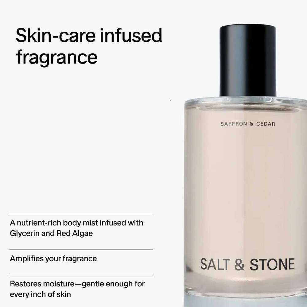 Salt & Stone Holiday Body Mist 100ml Fresh Hydrating Long Lasting Unisex Spray Gift for Halloween Christmas Thanksgiving Z260311