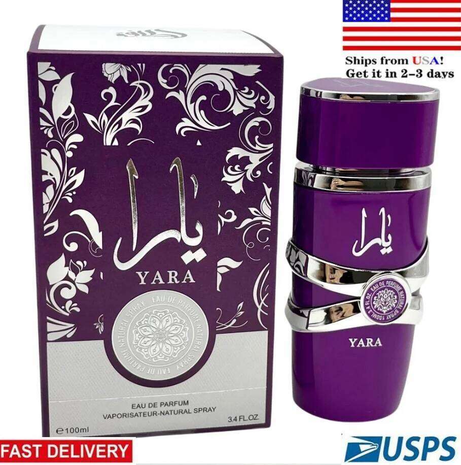Yara by Perfumes | Eau De Parfum - 100ml 3.4 fl oz For Unisex NEW Long-Lasting Floral Scent Best Valentine's Day Gif Z260311