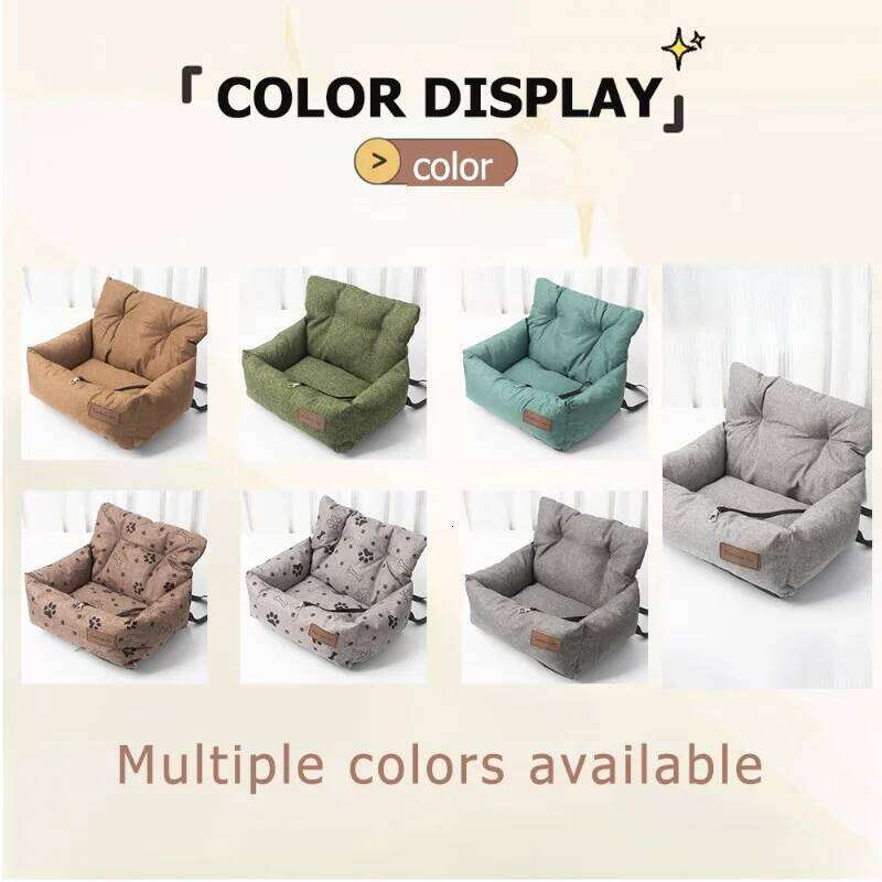 Safety Bed Pad Kennel Removable Washable Pet Supplies Four Season Universal Outdoors Traveling Indoor Dog Car Seat 26Y0310