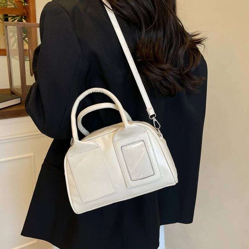 2026 New Y2K Harajuku Shoulder Women Korean Transparent Ita Crossbody Bag Female Japanese Designer Trend Handbag Purse XJ260311