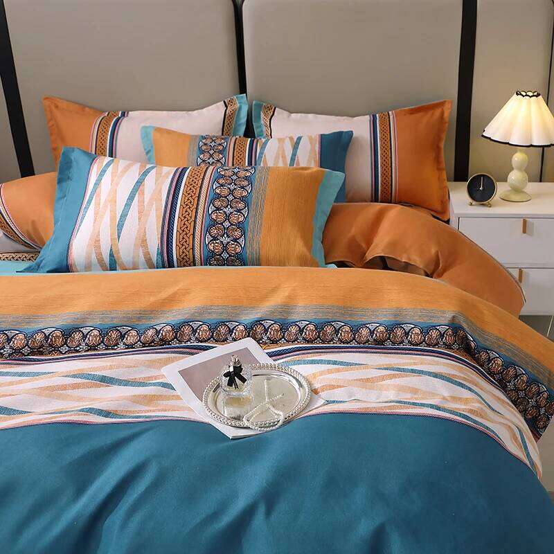 3 Pieces Striped Duvet Covers Soft Set Minimalist Modern Comforter Cover Thickened Breathable Bedding Sets for All Season H260311