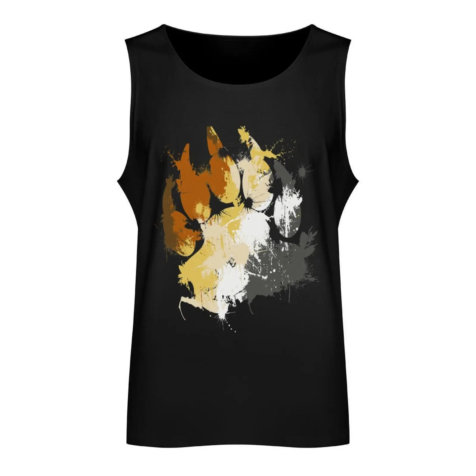 Gay Bear Pride Tank Top vest men gym clothes man anime top t-shirts man 260309