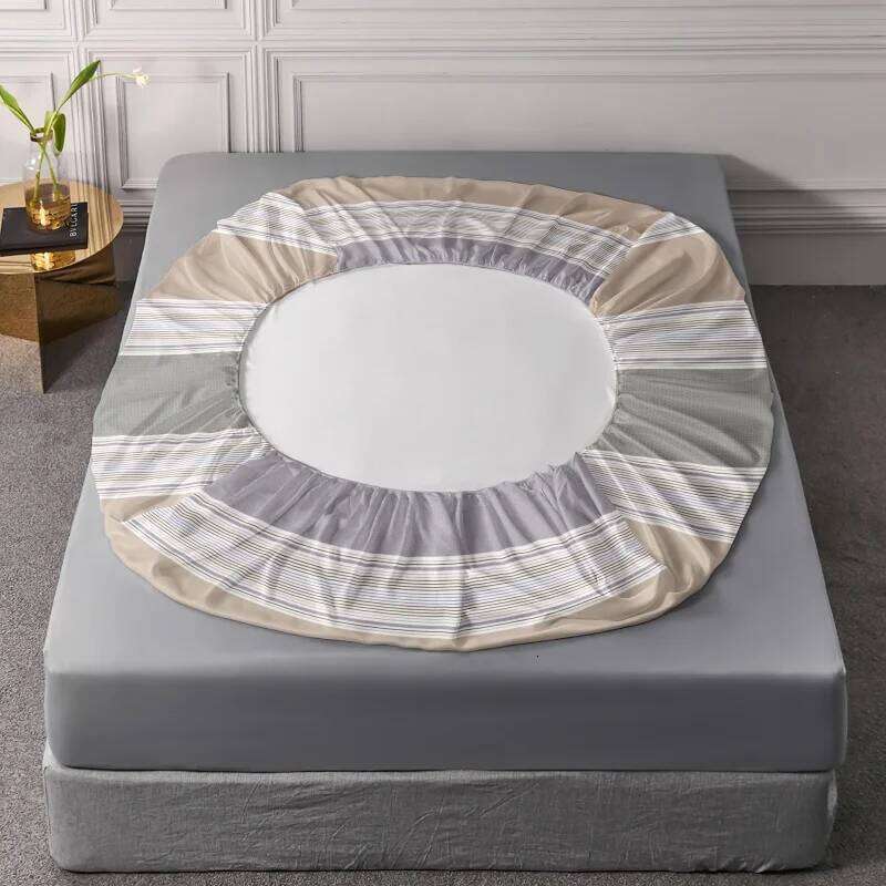 3pcs Printing ultra-fine fiber Fitted Bed Sheet Pillowcase Set Skin Friendly Breathable King size bed sheet Mattress Cover H260311