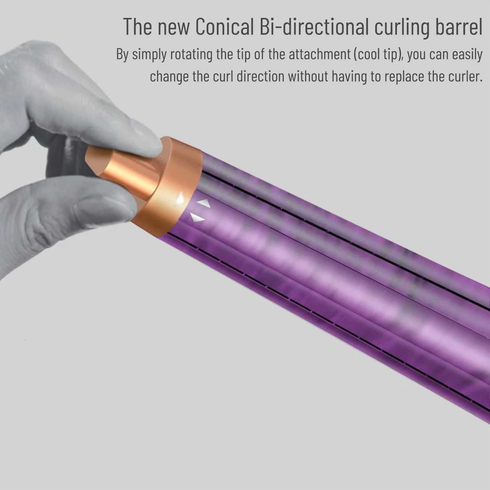 Premium 6 In 1 Hair Styler Professional High Power Hair Dryer Hot Air Brush Curling Barrel Multi Functional Hair Styling Tool X260311
