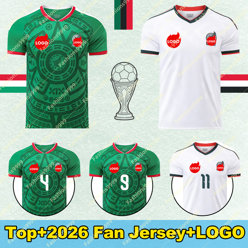 Mexico Soccer Jersey 2026,World Cup 2026 Jersey,Home and Away Fan Soccer Jerseys,Customizable jersey names and numbers,Sizes for men, women, and Kids, 16-4XL