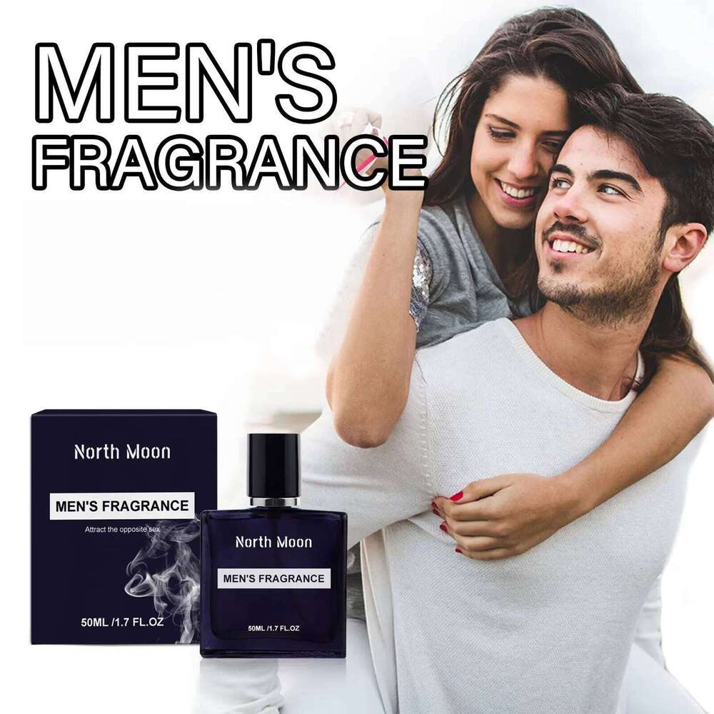 North Moon Men Glamour Perfume Plant Floral Scent Lasting Fresh Light Fragrance Dating Pheromone Body Deodorants Cologne Perfum Z260311