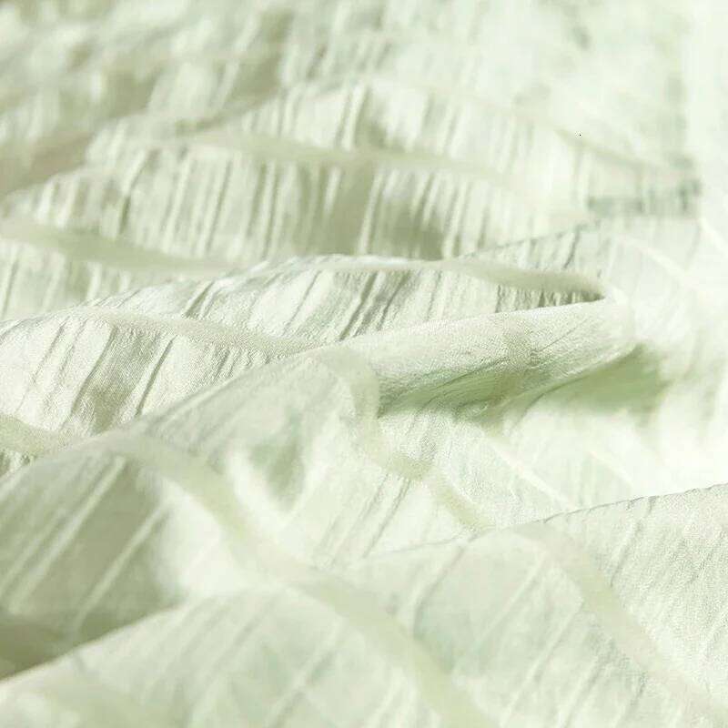 Plain Dyed Seersucker Technics Fabric,Comforter Bedding Set ,Nordic Covers Bed 150,Duvet Cover 200x200 For Bedroom H260311