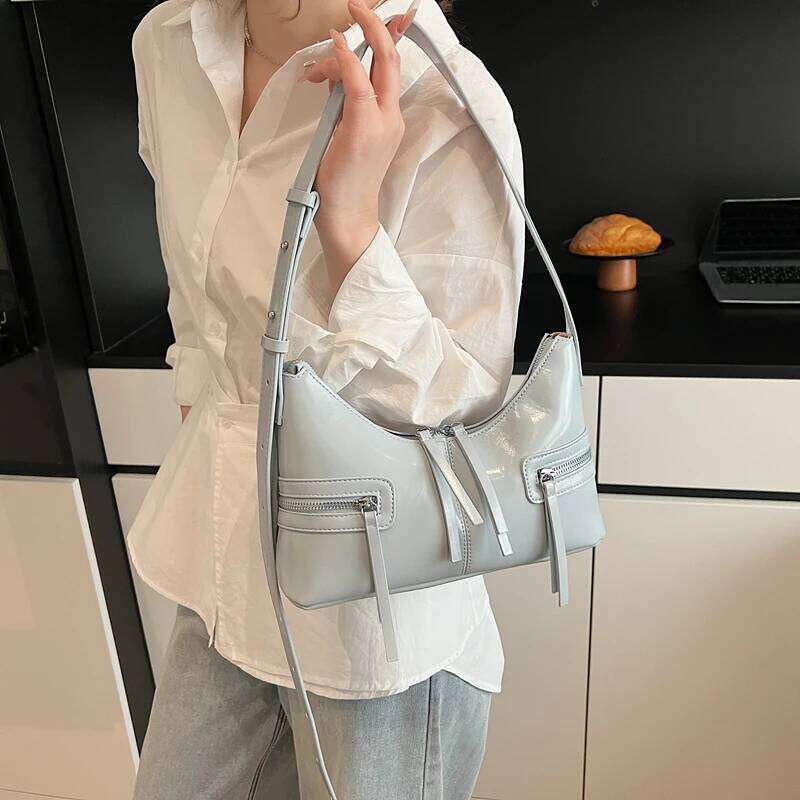 Elegant Women Fashion Leather Luxury Designer Classic Tote Shoulder Crossbody Bag Handbag For Everyday Urban Outings XJ260311