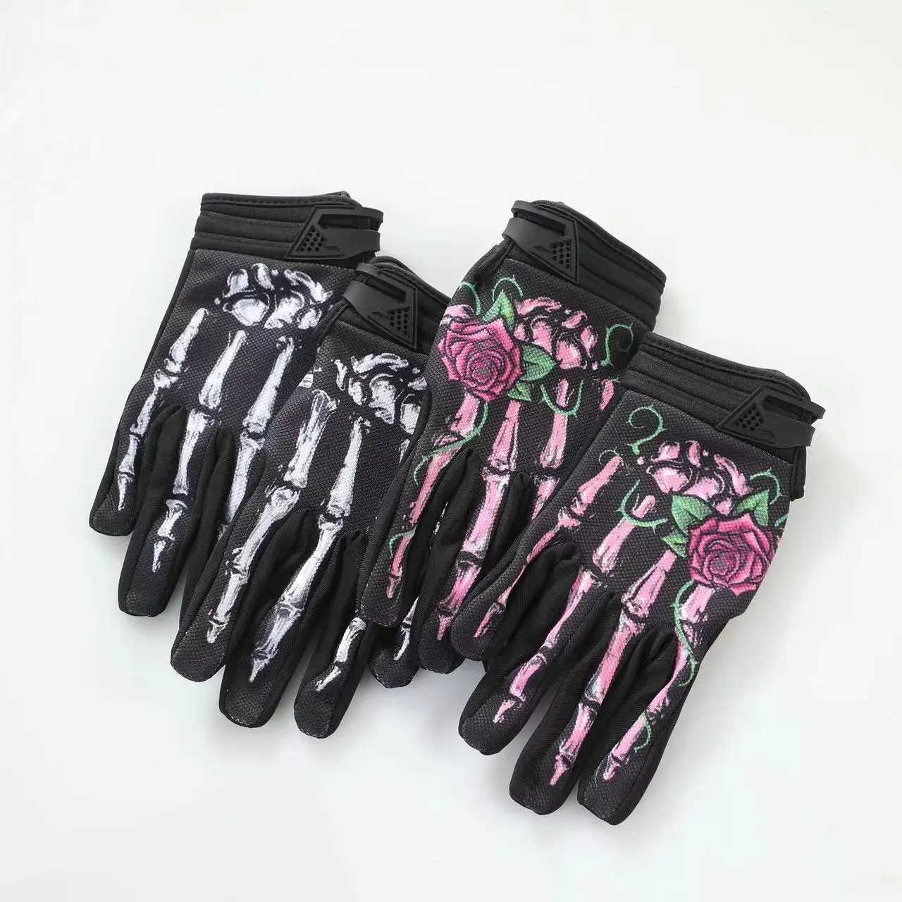 Winter fLEece-lined waterPROof skull New 2-color Claw Riding Outdoor Sports Personalized Touchscreen Gloves M260311