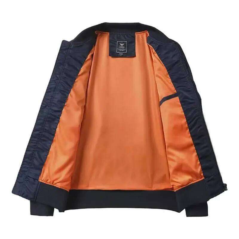 Spring Autumn Bomber Men Women Military Fly Jacket Varsity Baseball Flight Coat Windbreaker Mens Clothing 26H0311