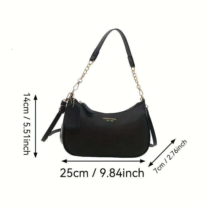 Fashion Crossbody with Adjustable Strap, Elegant Underarm for Leisure Daily Party Handbag, Women'S Shoulder Bag XJ260311