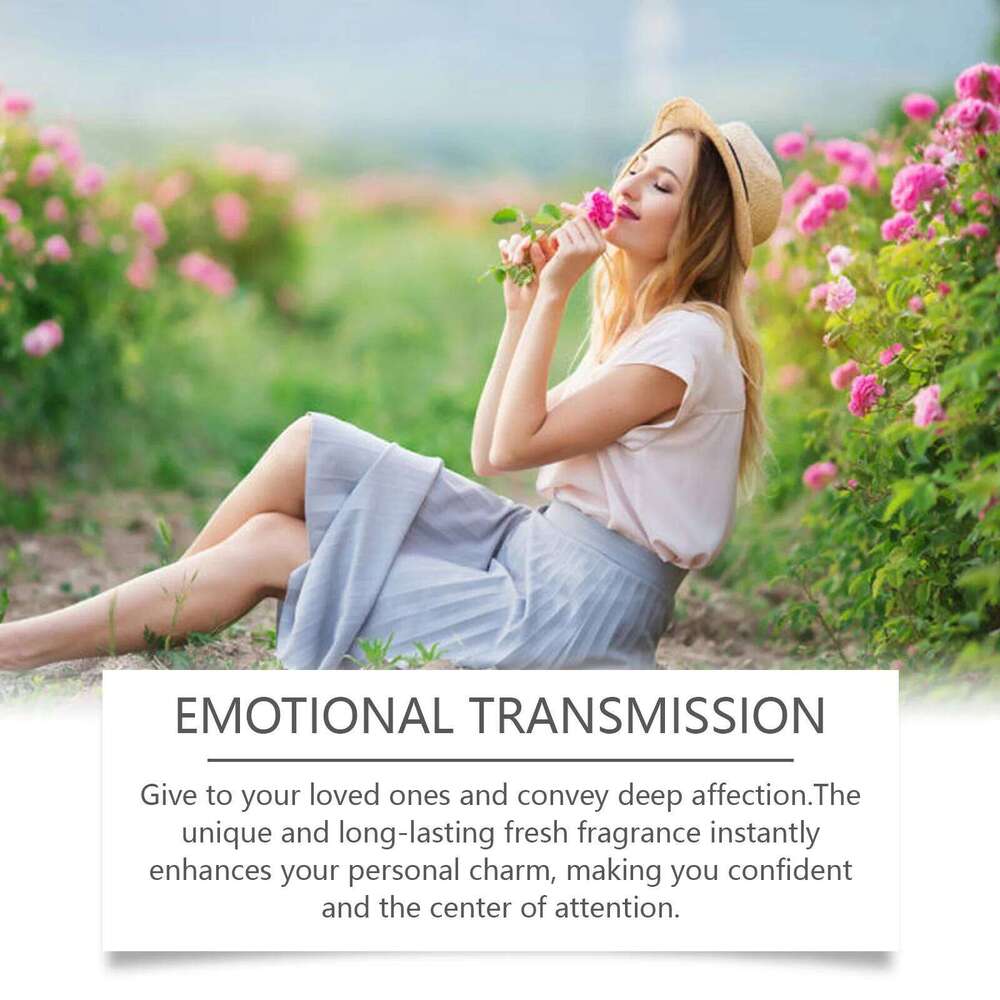 Roxelis 35ml Charming For Women Luxury Floral Elegant Fragrance Deodorant Alcohol-Free Refreshing Peony Perfume Z260311