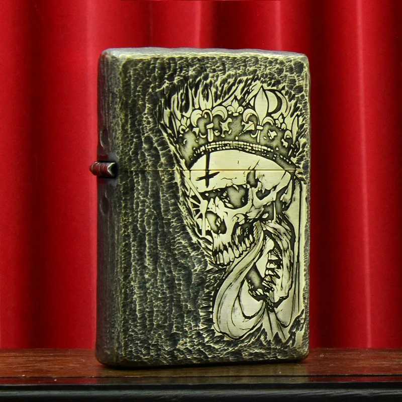 New Knife Lighter Handmade Exquisite EnGRAVing Creative Personalized Cigarette Lighter Mens Gift Torch Lighter N260311