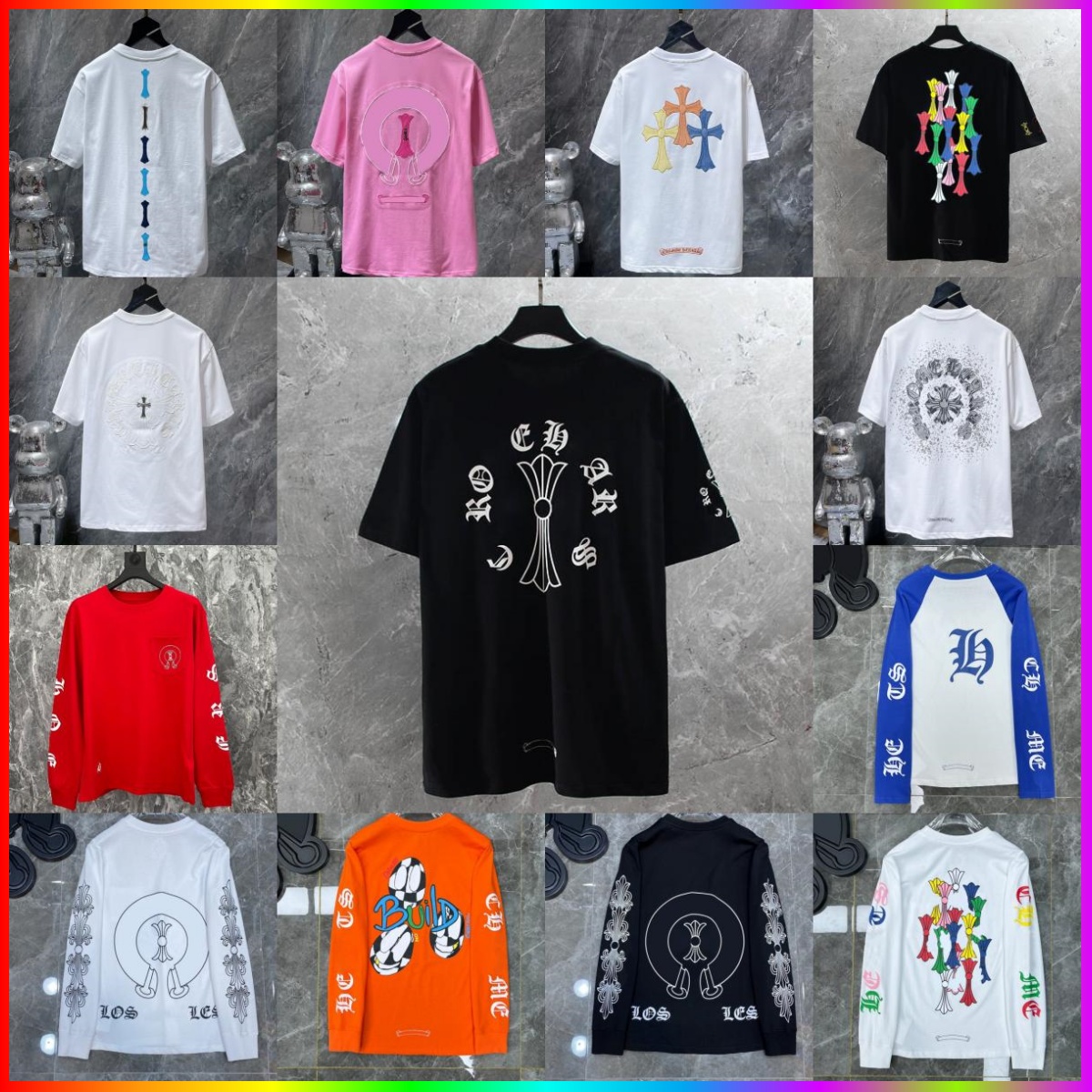 Chrome Hoodie Designer Mens T Shirts Hoodies Sweatshirts Men Women Long Sleeve Tops High Street Styles Running Jacket Pullover Hooded Loose T Shirts