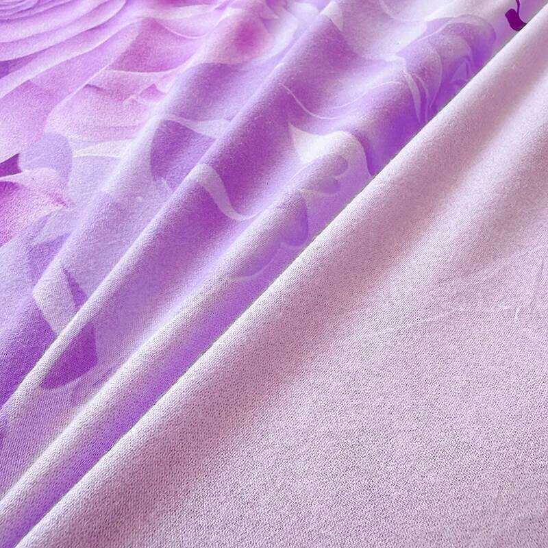 3pcs Brushed Bedding Pillowcase Set Skin Friendly Breathable Duvet Cover Pillowcases -ZQDL H260311